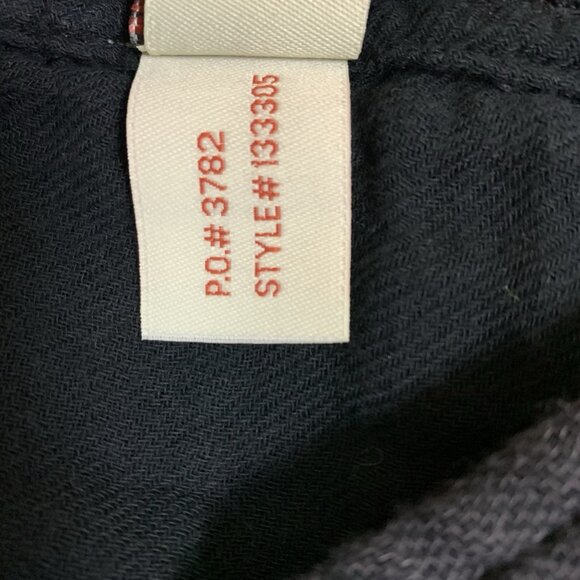 Carbon2Cobalt Navy Blue Textured Cotton Button Down Shirt L Long Sleeve Casual - Picture 5 of 5